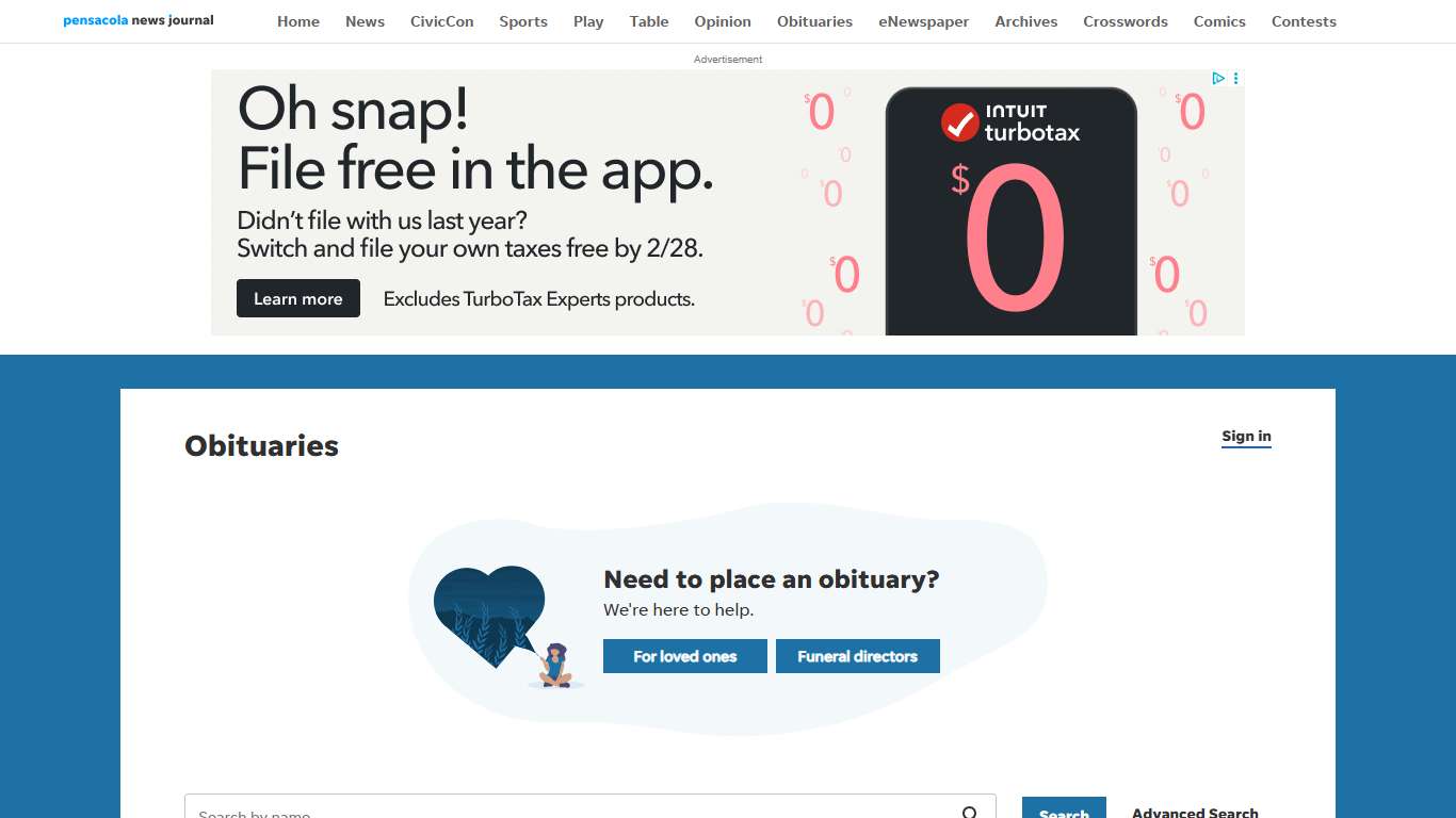 Obituaries in Pensacola, FL | The Pensacola News Journal